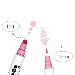 Clean Color DOT Pen Set 4 pcs in the group Pens / Artist Pens / Illustration Markers at Pen Store (135667)