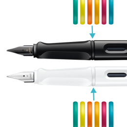 Safari All Black Set Medium in the group Pens / Fine Writing / Fountain Pens at Pen Store (135755)