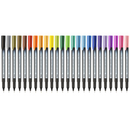Pointliner Colour 24-set in the group Pens / Artist Pens / Felt Tip Pens at Pen Store (135773)