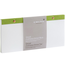 Craftsman Sketchbook Landscape - Olivine in the group Paper & Pads / Artist Pads & Paper / Sketchbooks at Pen Store (135792)