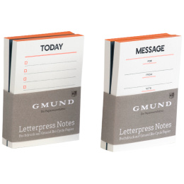 Letterpress Notes Set in the group Paper & Pads / Note & Memo / Post-it and notepads at Pen Store (135793)