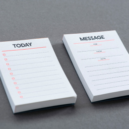 Letterpress Notes Set in the group Paper & Pads / Note & Memo / Post-it and notepads at Pen Store (135793)