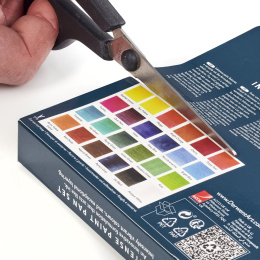 Inktense Watercolour 24 Half pans in the group Art Supplies / Artist colours / Watercolour Paint / Watercolour pans at Pen Store (135795)