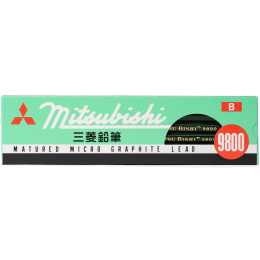 Pencil Mitsubishi 9800 B 12-pack in the group Kundsegment / Kundsegment Art at Pen Store (135800)