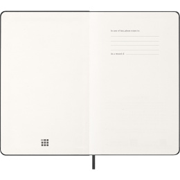 Planner 12M Daily 2026 Hardcover Large Black in the group Paper & Pads / Planners / 12-Month Planners at Pen Store (136081)