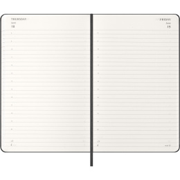 Planner 12M Daily 2026 Hardcover Large Black in the group Paper & Pads / Planners / 12-Month Planners at Pen Store (136081)