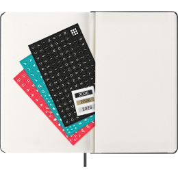 Planner 12M Daily 2026 Hardcover Large Black in the group Paper & Pads / Planners / 12-Month Planners at Pen Store (136081)