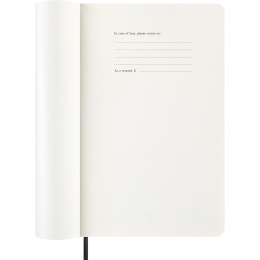 Planner 12M Daily 2026 Softcover Large Black in the group Paper & Pads / Planners / 12-Month Planners at Pen Store (136082)
