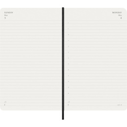 Planner 12M Daily 2026 Softcover Large Black in the group Paper & Pads / Planners / 12-Month Planners at Pen Store (136082)