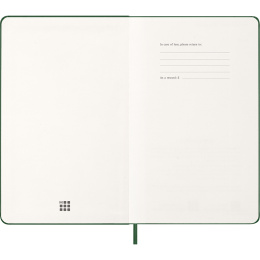 Planner 12M Daily 2026 Hardcover Large Myrtle Green in the group Paper & Pads / Planners / 12-Month Planners at Pen Store (136083)