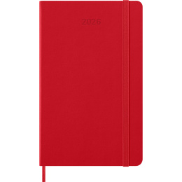 Planner 12M Daily 2026 Hardcover Large Red in the group Paper & Pads / Planners / 12-Month Planners at Pen Store (136084)