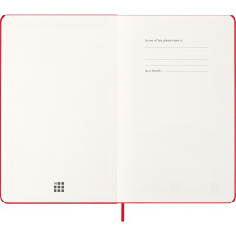 Planner 12M Daily 2026 Hardcover Large Red in the group Paper & Pads / Planners / 12-Month Planners at Pen Store (136084)