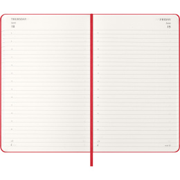 Planner 12M Daily 2026 Hardcover Large Red in the group Paper & Pads / Planners / 12-Month Planners at Pen Store (136084)