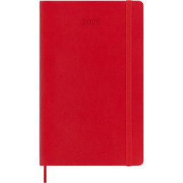 Planner 12M Daily 2026 Softcover Large Red in the group Paper & Pads / Planners / 12-Month Planners at Pen Store (136085)