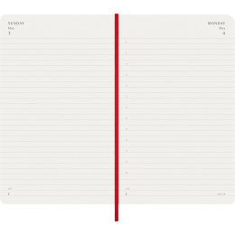 Planner 12M Daily 2026 Softcover Large Red in the group Paper & Pads / Planners / 12-Month Planners at Pen Store (136085)