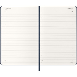 Planner 12M Daily 2026 Hardcover Large Sapphire Blue in the group Paper & Pads / Planners / 12-Month Planners at Pen Store (136086)