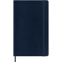Planner 12M Daily 2026 Softcover Large Sapphire Blue in the group Paper & Pads / Planners / 12-Month Planners at Pen Store (136087)