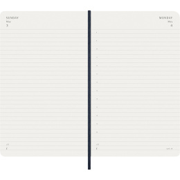 Planner 12M Daily 2026 Softcover Large Sapphire Blue in the group Paper & Pads / Planners / 12-Month Planners at Pen Store (136087)