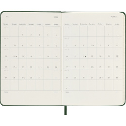 Planner 12M Daily 2026 Hardcover Pocket Myrtle Green in the group Paper & Pads / Planners / 12-Month Planners at Pen Store (136092)