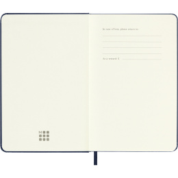 Planner 12M Daily 2026 Hardcover Pocket Sapphire Blue in the group Paper & Pads / Planners / 12-Month Planners at Pen Store (136095)
