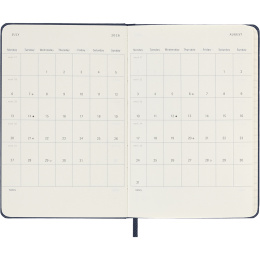 Planner 12M Daily 2026 Hardcover Pocket Sapphire Blue in the group Paper & Pads / Planners / 12-Month Planners at Pen Store (136095)