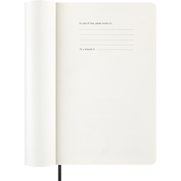 Planner 12M Monthly 2026 Softcover Large Black in the group Paper & Pads / Planners / 12-Month Planners at Pen Store (136097)