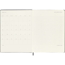 Planner 12M Weekly Vertical PRO 2026 Hardcover XL Black in the group Paper & Pads / Planners / 12-Month Planners at Pen Store (136101)