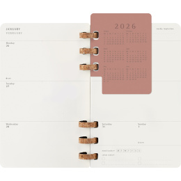 Planner 12M Spiral Planner 2026 Large Black in the group Paper & Pads / Planners / 12-Month Planners at Pen Store (136104)