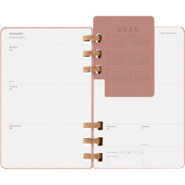 Planner 12M Spiral Planner 2026 Large Almond in the group Paper & Pads / Planners / 12-Month Planners at Pen Store (136105)