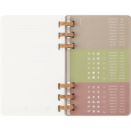 Planner 12M Spiral Planner 2026 Large Almond in the group Paper & Pads / Planners / 12-Month Planners at Pen Store (136105)