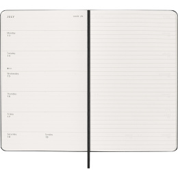 Planner 12M Weekly Notebook 2026 Hardcover Large Black in the group Paper & Pads / Planners / 12-Month Planners at Pen Store (136110)