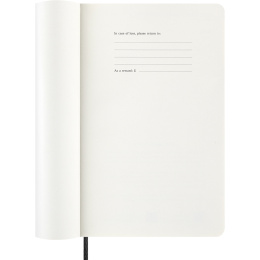 Planner 12M Weekly Notebook 2026 Softcover Large Black in the group Paper & Pads / Planners / 12-Month Planners at Pen Store (136111)