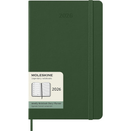 Planner 12M Weekly Notebook 2026 Hardcover Large Myrtle Green in the group Paper & Pads / Planners / 12-Month Planners at Pen Store (136112)