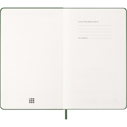Planner 12M Weekly Notebook 2026 Hardcover Large Myrtle Green in the group Paper & Pads / Planners / 12-Month Planners at Pen Store (136112)