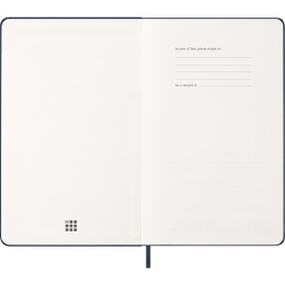 Planner 12M Weekly Notebook 2026 Hardcover Large Sapphire Blue in the group Paper & Pads / Planners / 12-Month Planners at Pen Store (136117)