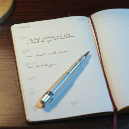 Planner 12M Weekly Notebook 2026 Softcover Pocket Black in the group Paper & Pads / Planners / 12-Month Planners at Pen Store (136119)
