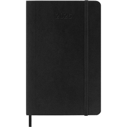 Planner 12M Weekly Notebook 2026 Softcover Pocket Black in the group Paper & Pads / Planners / 12-Month Planners at Pen Store (136119)