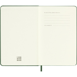 Planner 12M Weekly Notebook 2026 Hardcover Pocket Myrtle Green in the group Paper & Pads / Planners / 12-Month Planners at Pen Store (136120)