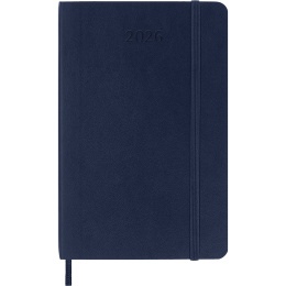 Planner 12M Weekly Notebook 2026 Softcover Pocket Sapphire Blue in the group Paper & Pads / Planners / 12-Month Planners at Pen Store (136122)