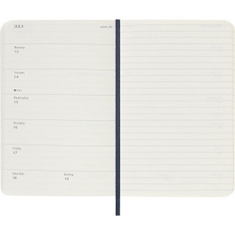 Planner 12M Weekly Notebook 2026 Softcover Pocket Sapphire Blue in the group Paper & Pads / Planners / 12-Month Planners at Pen Store (136122)