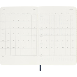 Planner 12M Weekly Notebook 2026 Softcover Pocket Sapphire Blue in the group Paper & Pads / Planners / 12-Month Planners at Pen Store (136122)