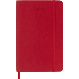 Planner 12M Weekly Notebook 2026 Softcover Pocket Red in the group Paper & Pads / Planners / 12-Month Planners at Pen Store (136124)