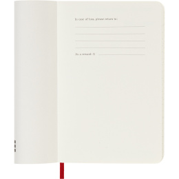 Planner 12M Weekly Notebook 2026 Softcover Pocket Red in the group Paper & Pads / Planners / 12-Month Planners at Pen Store (136124)