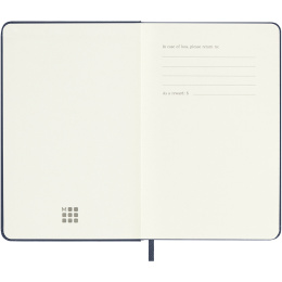 Planner 12M Weekly Notebook 2026 Hardcover Pocket Sapphire Blue in the group Paper & Pads / Planners / 12-Month Planners at Pen Store (136125)