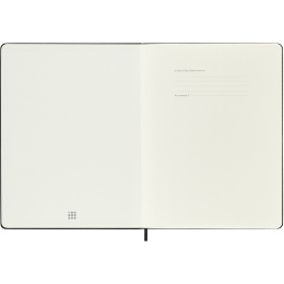 Planner 12M Weekly Notebook 2026 Hardcover XL Black in the group Paper & Pads / Planners / 12-Month Planners at Pen Store (136126)