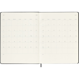 Planner 12M Weekly Notebook 2026 Hardcover XL Black in the group Paper & Pads / Planners / 12-Month Planners at Pen Store (136126)