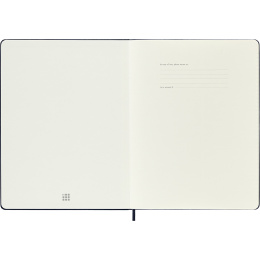 Planner 12M Weekly Notebook 2026 Hardcover XL Sapphire Blue in the group Paper & Pads / Planners / 12-Month Planners at Pen Store (136128)