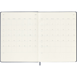 Planner 12M Weekly Notebook 2026 Hardcover XL Sapphire Blue in the group Paper & Pads / Planners / 12-Month Planners at Pen Store (136128)