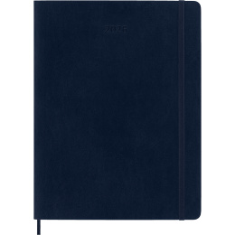 Planner 12M Weekly Notebook 2026 Softcover XL Sapphire Blue in the group Paper & Pads / Planners / 12-Month Planners at Pen Store (136129)