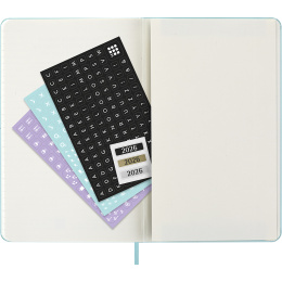 Planner 12M Weekly Notebook 2026 Hardcover Large Aquamarine in the group Paper & Pads / Planners / 12-Month Planners at Pen Store (136132)